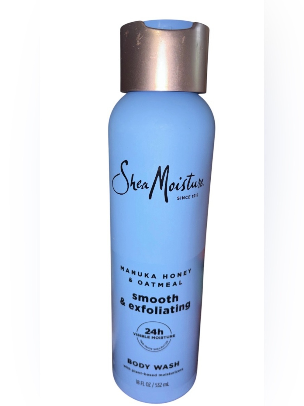 Shea Moisture Blue Manuka Honey & Oatmeal Smooth & Exfoliating Body Wash